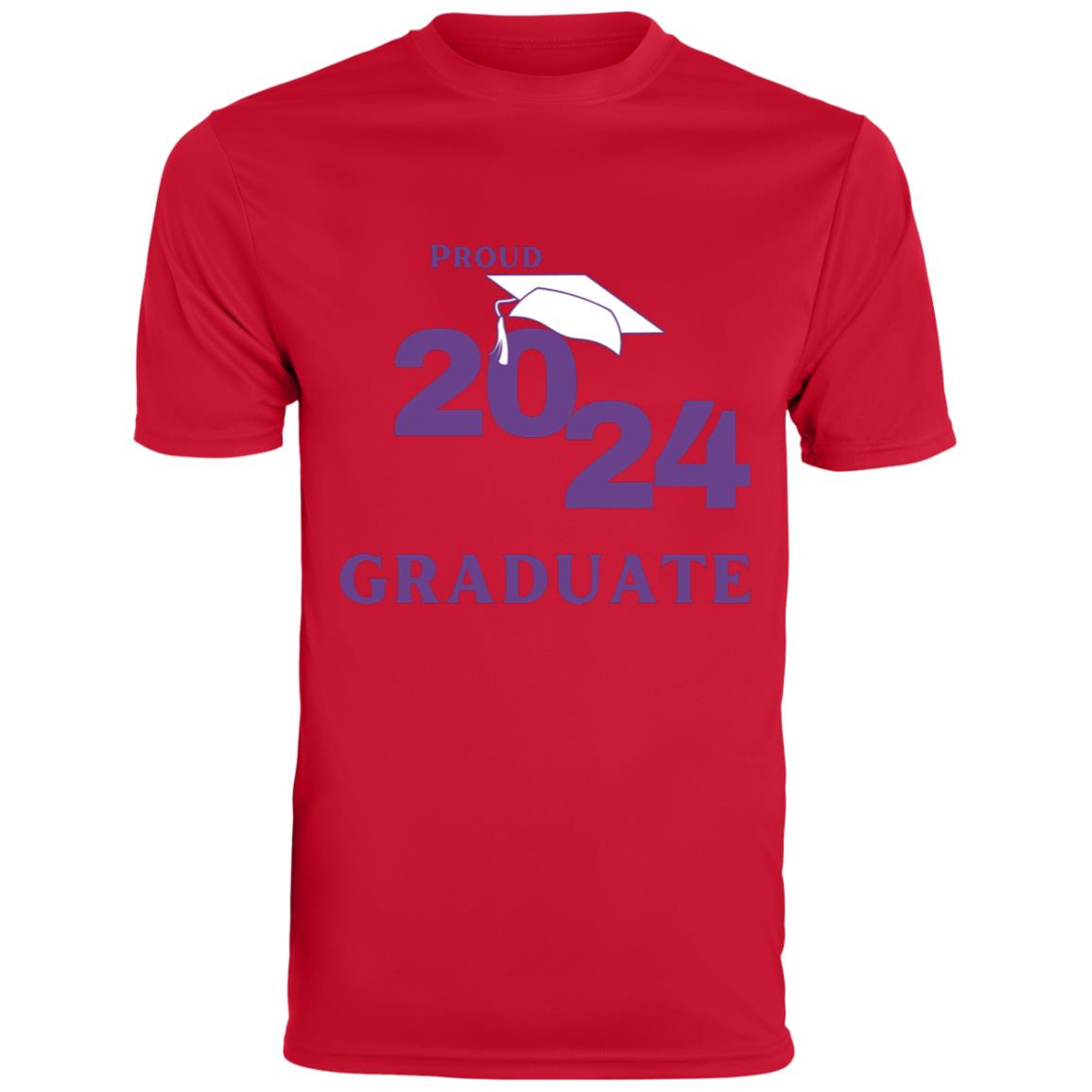 Proud 2024 Graduate -- Men's Moisture-Wicking Tee