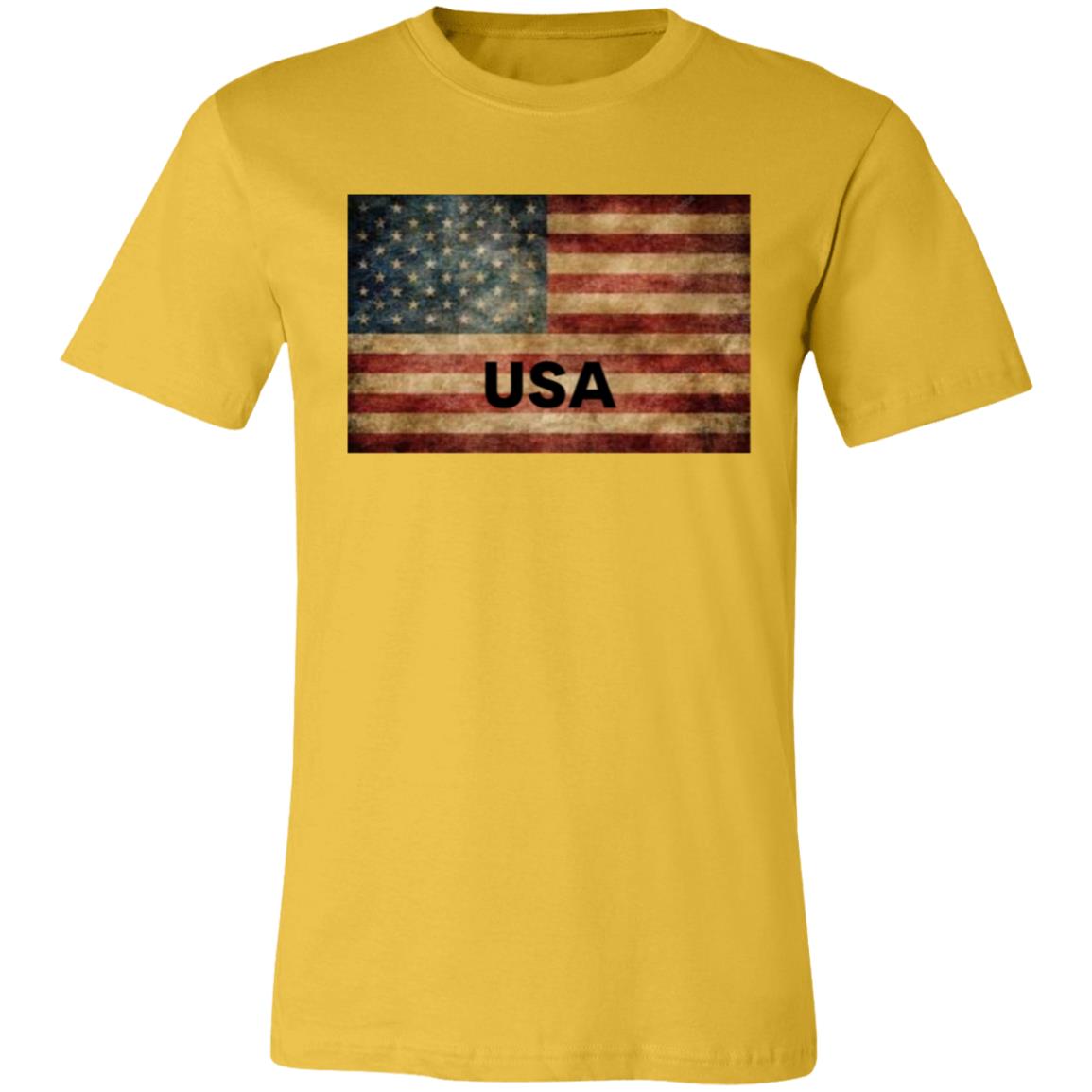 American Flag -- Unisex Jersey Short-Sleeve T-Shirt