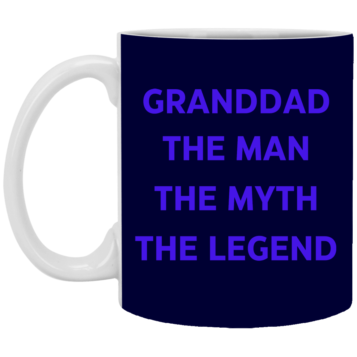 GRANDDAD THE MAN XP8434 11 oz. White Mug