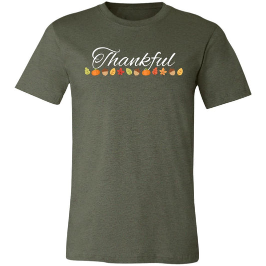 Thankful White -- Unisex Jersey Short-Sleeve T-Shirt