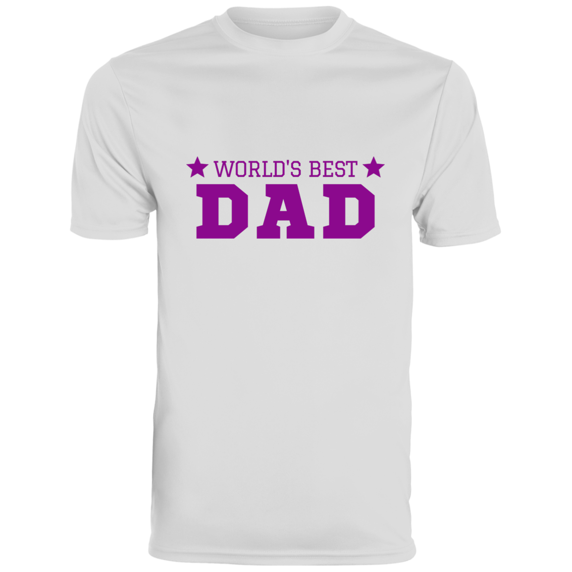 World's Best Dad -- Men's Moisture-Wicking Tee