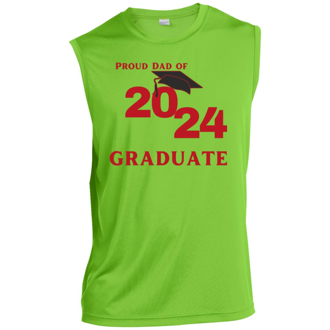 Proud Dad -- Graduate 2024 -- Men’s SL Performance Tee