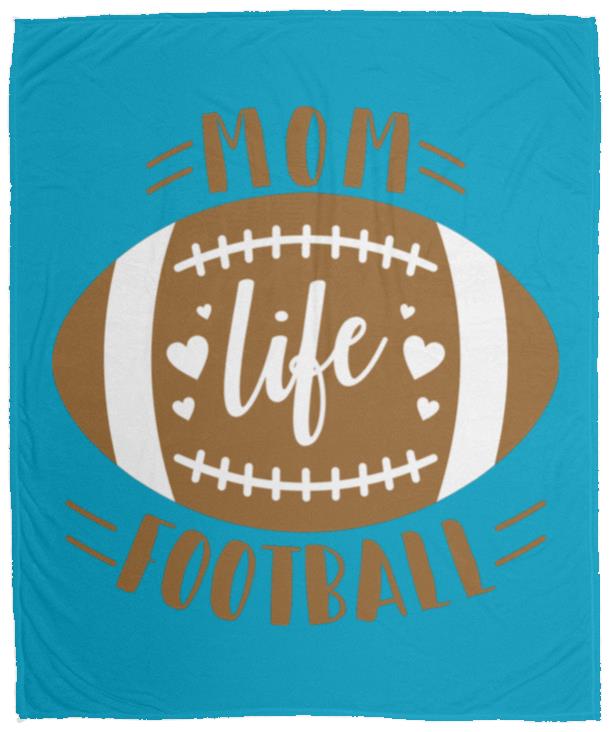 Football My Life VPM Cozy Plush Fleece Blanket - 50x60