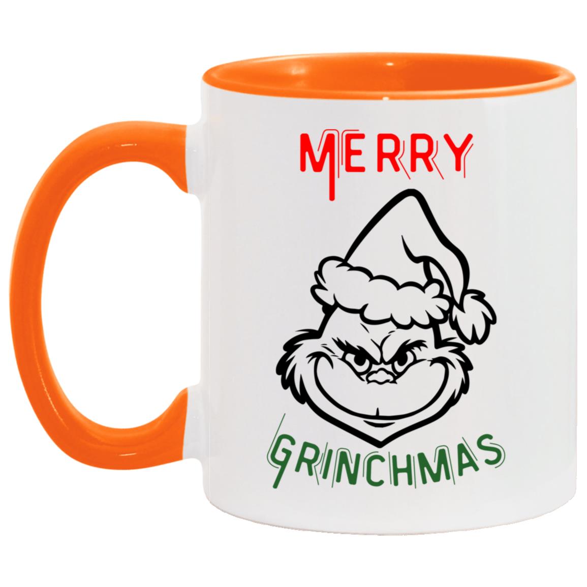 Merry Grinchmas AM11OZ 11oz Accent Mug