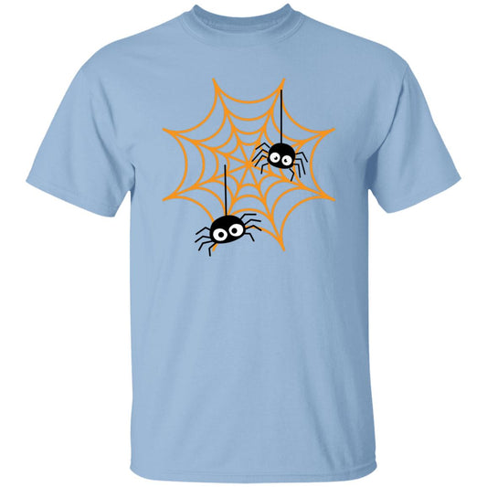 Spiders on Web -- 5.3 oz. T-Shirt