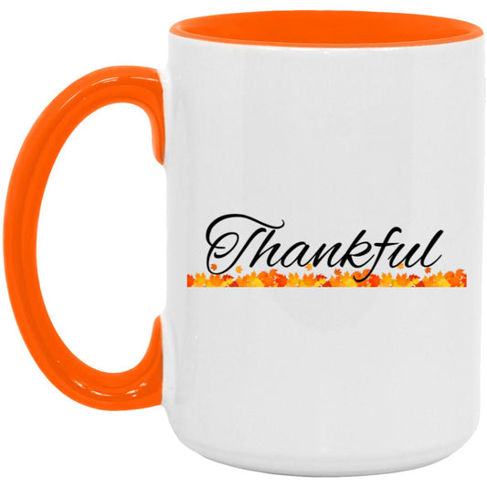 Thankful -- 15oz Accent Mug