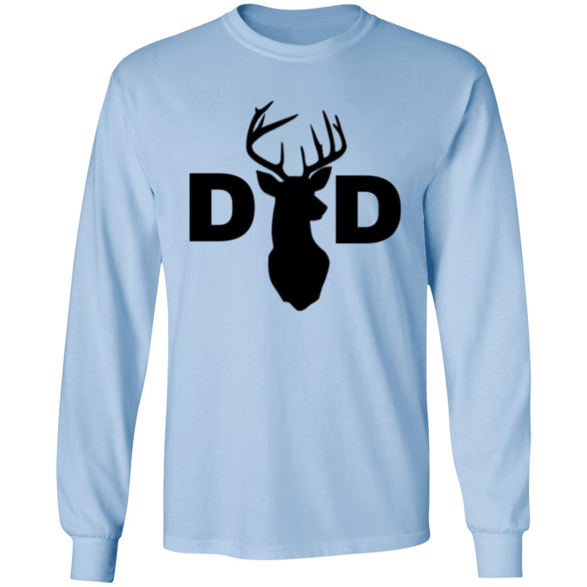 Dad Deer Dad -- LS T-Shirt 5.3 oz.