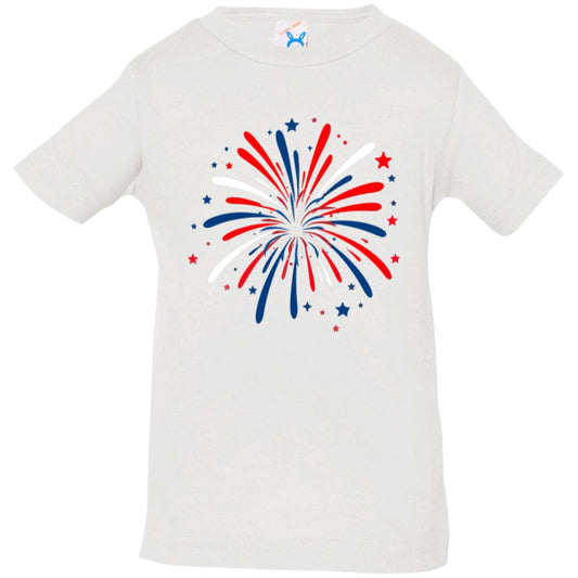 4th of July Firework -- Infant Jersey T-Shirt