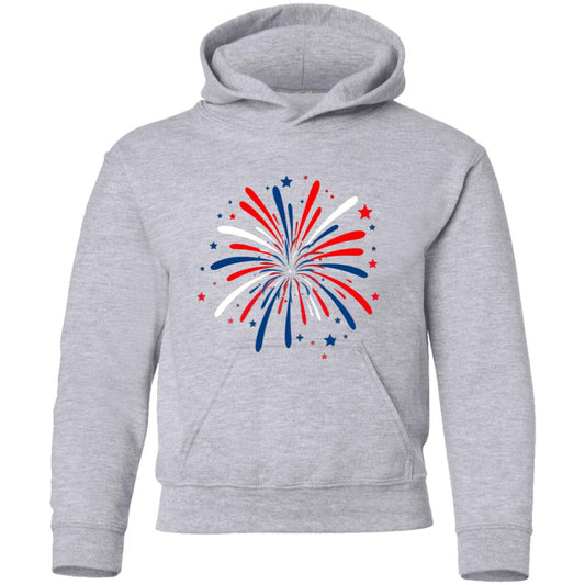 4th of July Firework -- Youth Pullover Hoodie