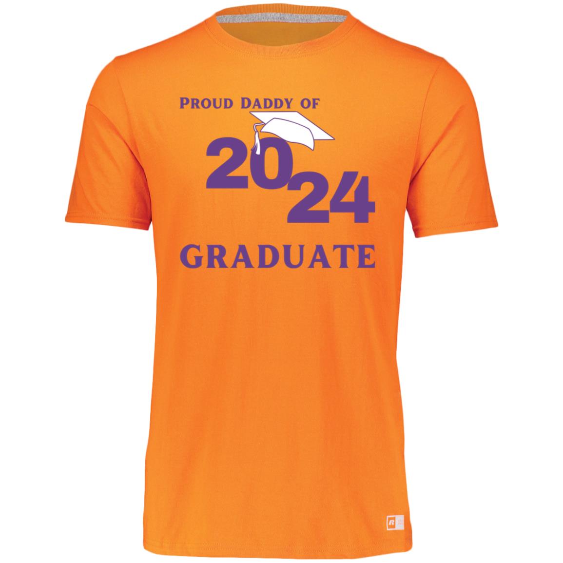 Proud Daddy -- 2024 Graduate -- Essential Dri-Power Tee