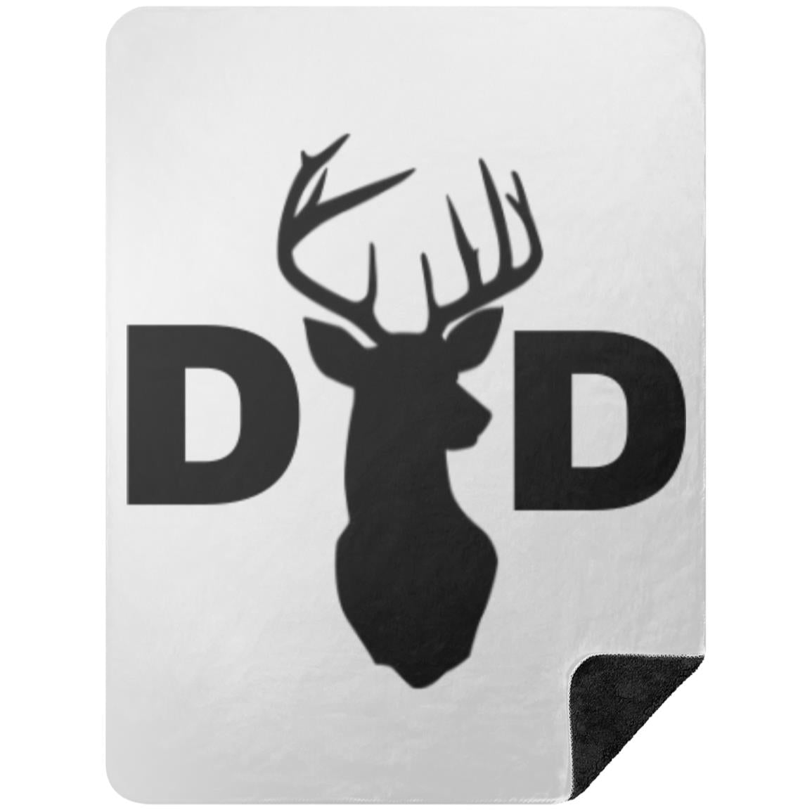 Dad Deer Dad hat BSHL Premium Black Sherpa Blanket 60x80