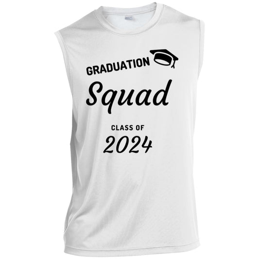 Grad Squad 2024 -- Men’s Sleeveless Performance Tee