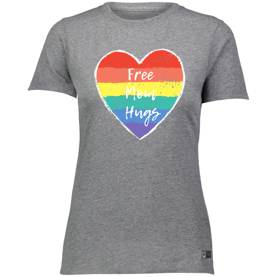 Free Mom Hugs -- Ladies’ Essential Dri-Power Tee