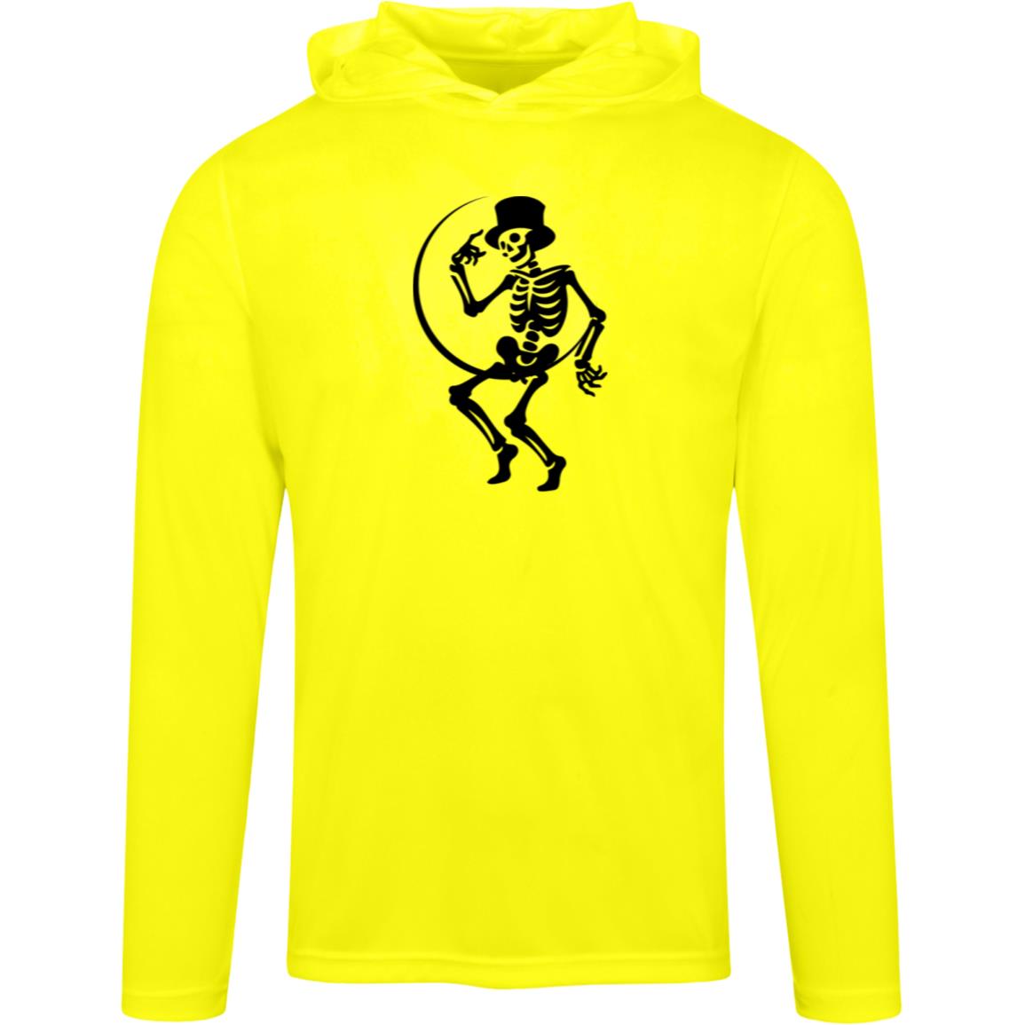 Moon and Skeleton -- Men's Zone Hooded Tee