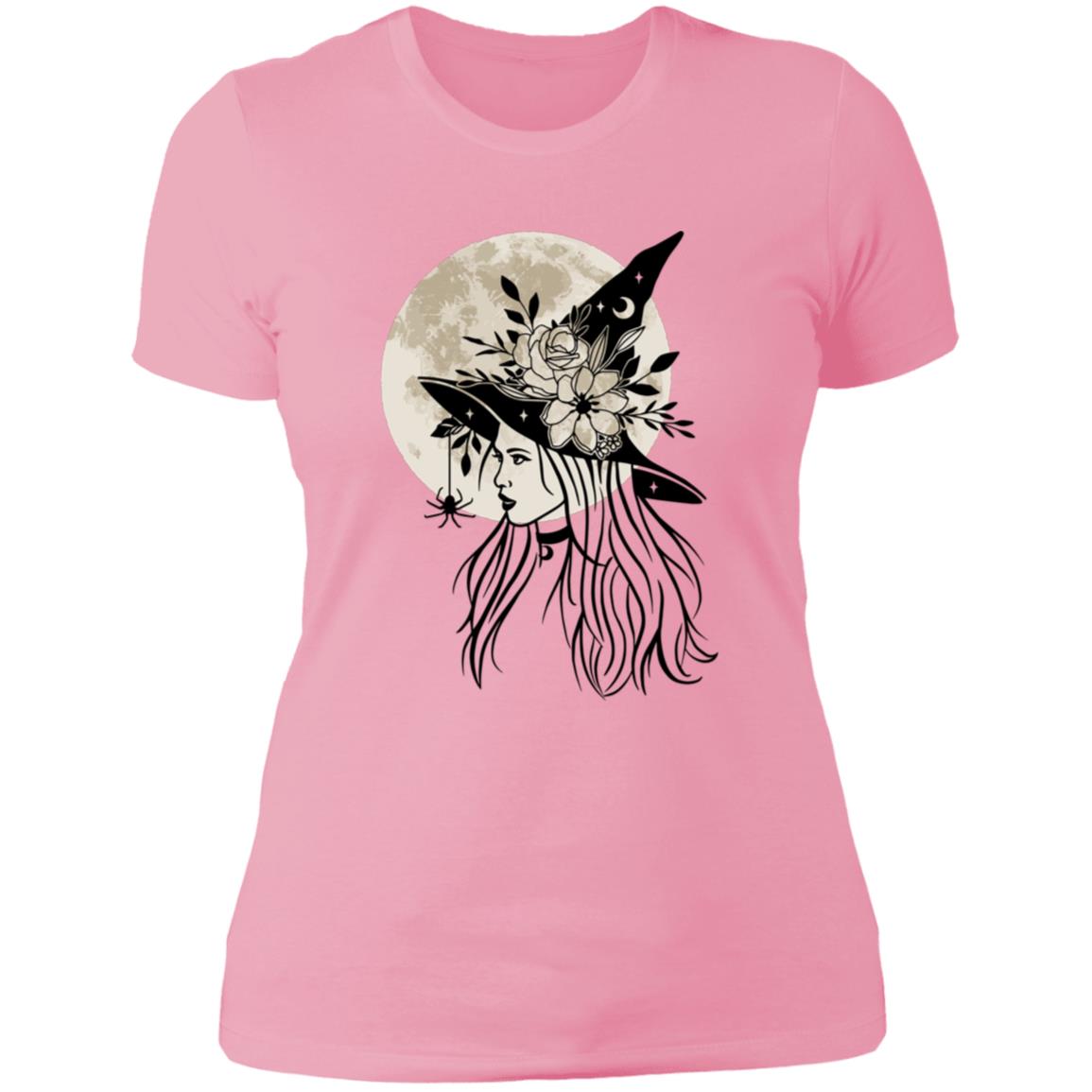 Witchy Moon -- Ladies' Boyfriend T-Shirt