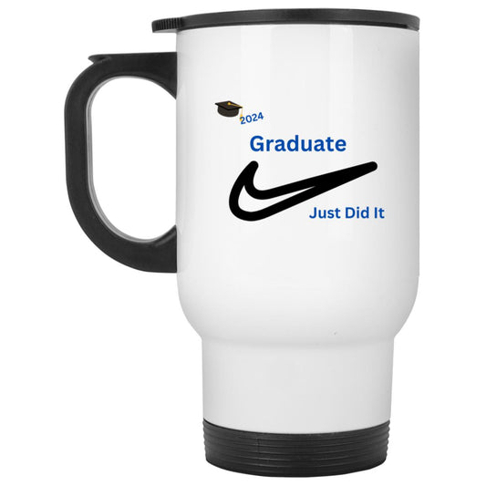 Graduation Nike 2024 CLOSEOUT - XP8400W White Travel Mug