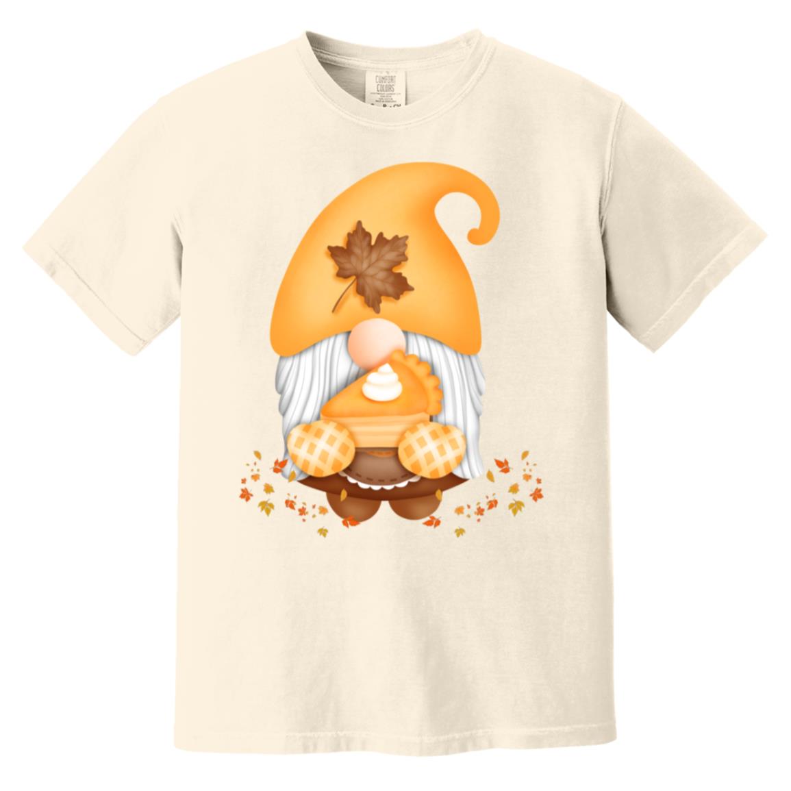 Gnome Pumpkin Pie CC1717 Heavyweight Garment-Dyed T-Shirt