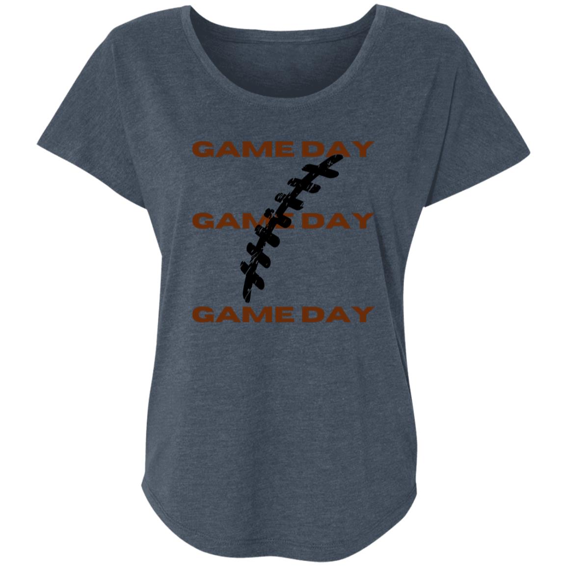 Game Day -- Ladies' Triblend Dolman Sleeve