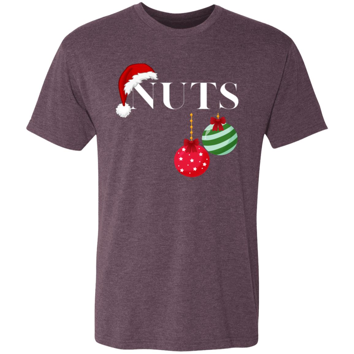 NUTS -- Men's Triblend T-Shirt