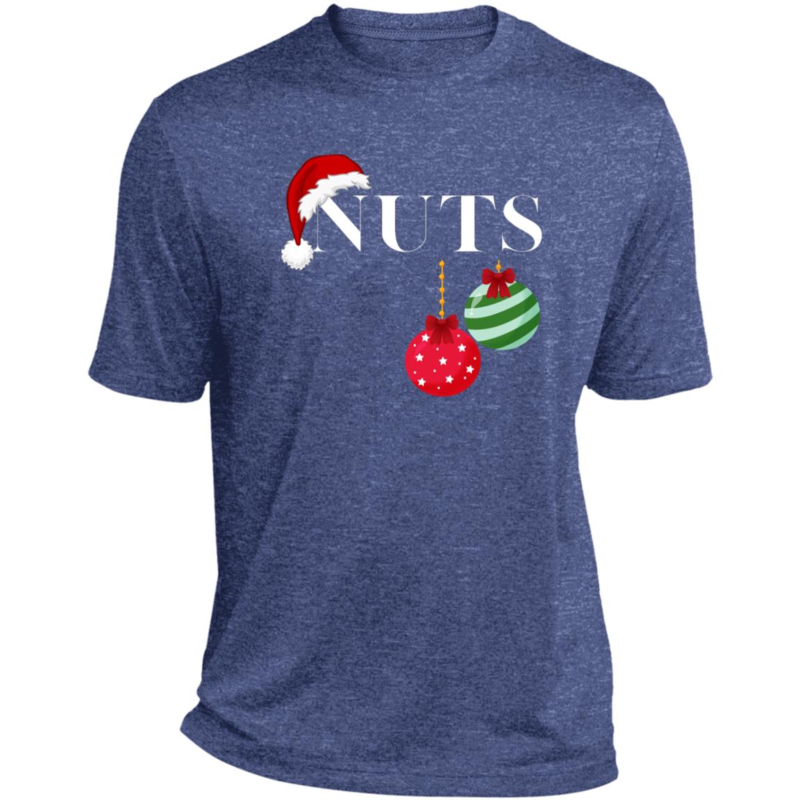 NUTS CLOSEOUT --  Heather Performance Tee