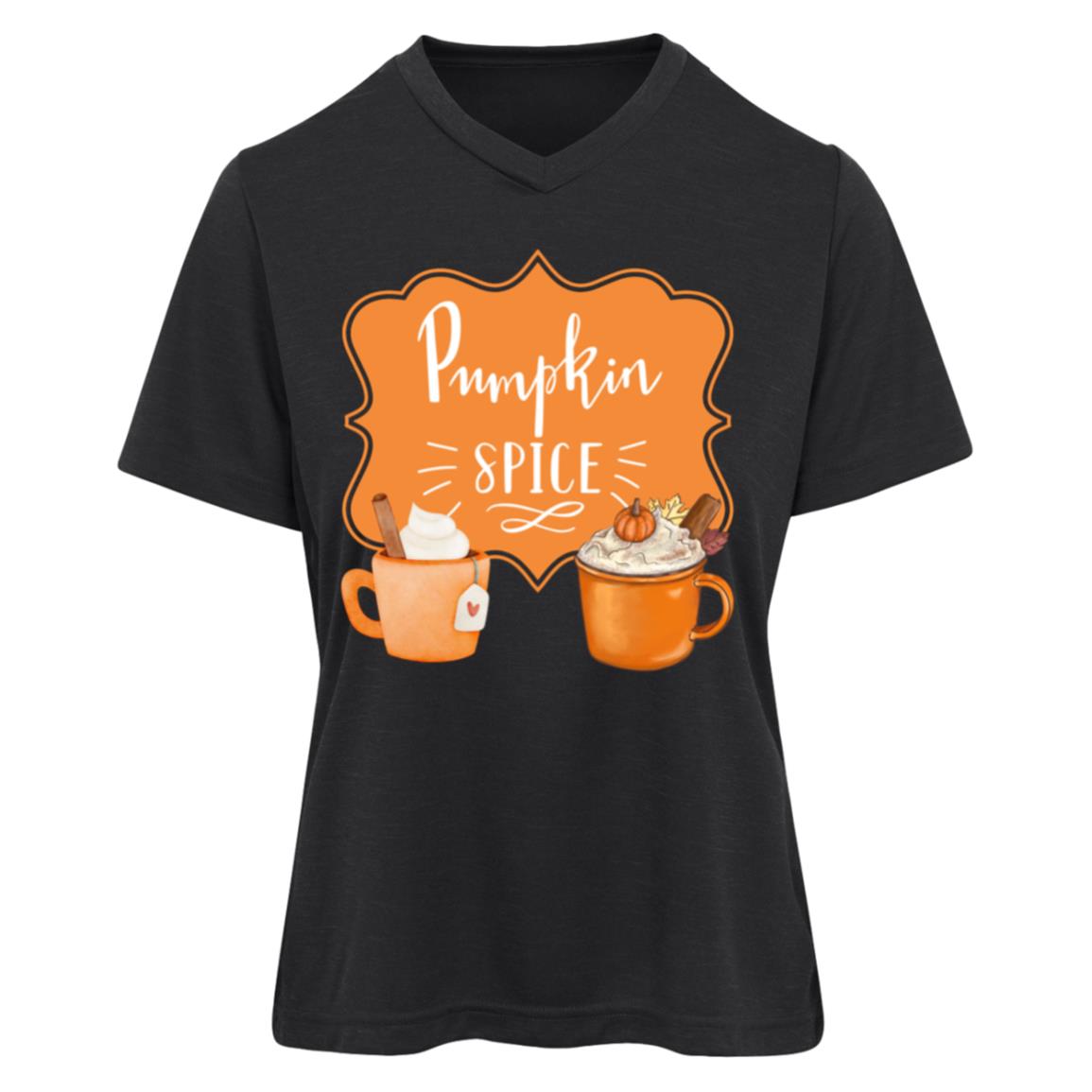 Pumpkin Spice Latte Orange --  Womens Sonic Heather Tee