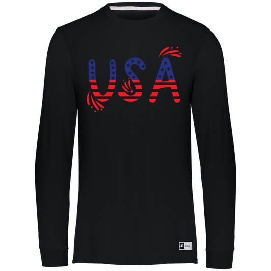 Flag USA 64LTTM Essential Dri-Power Long Sleeve Tee