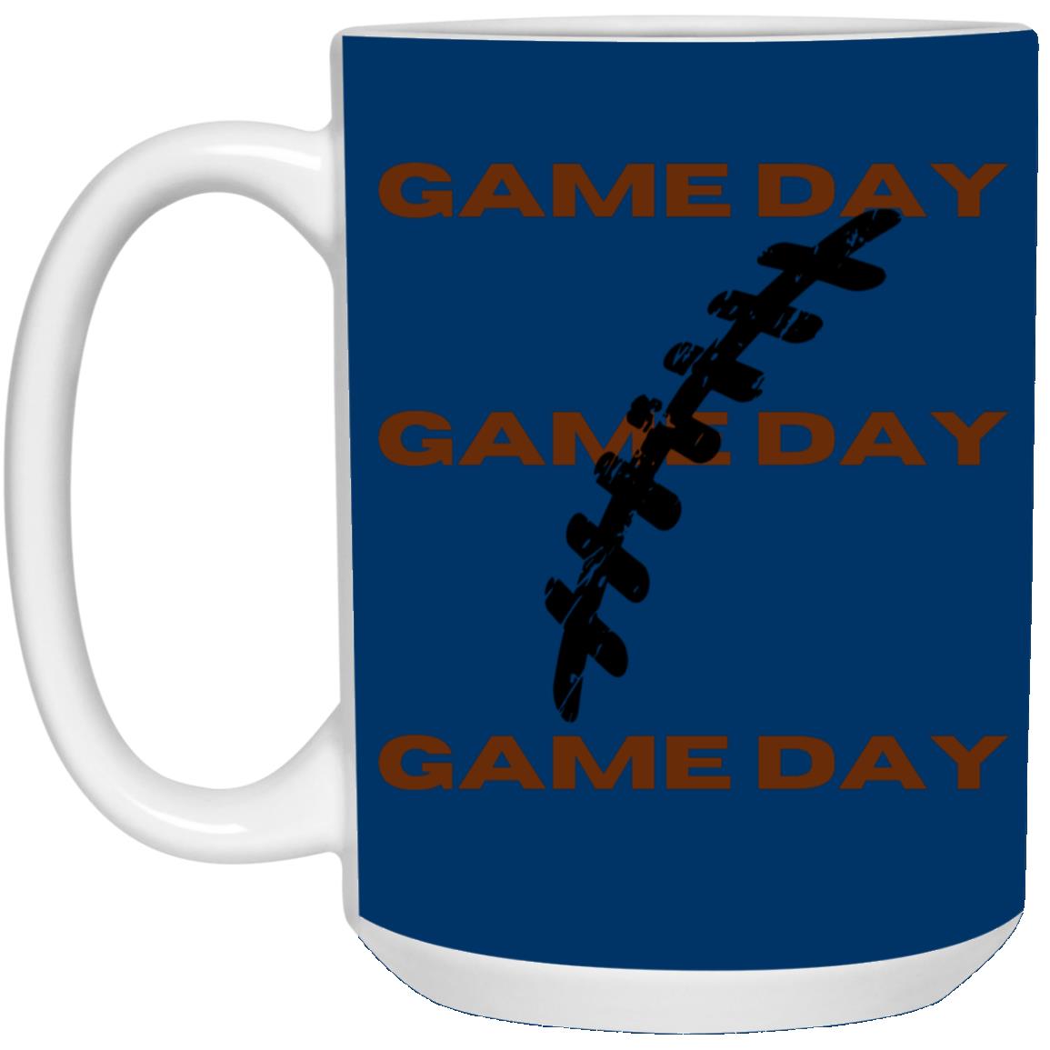 Game Day 15oz White Mug