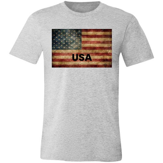 American Flag -- Unisex Jersey Short-Sleeve T-Shirt