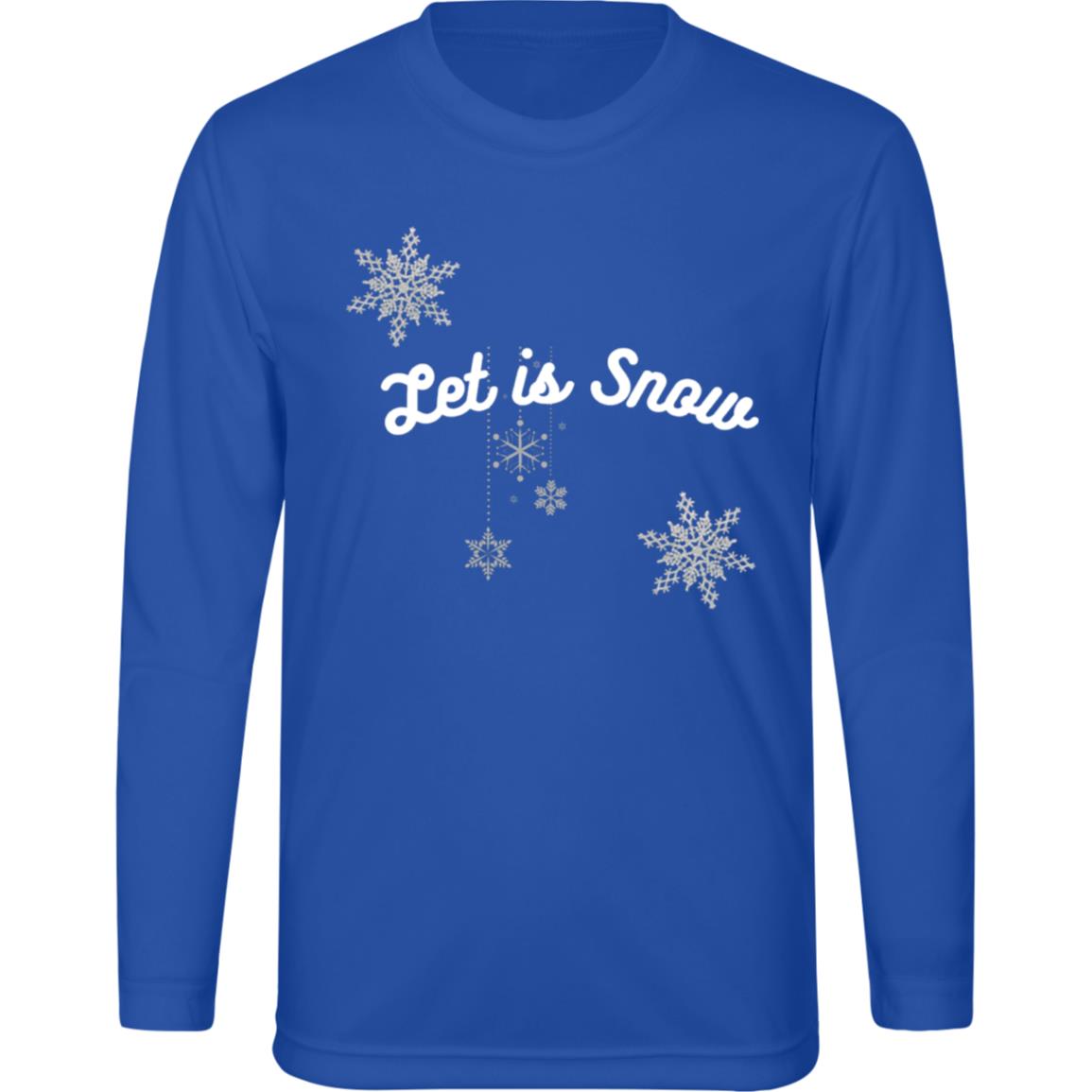 Let is Snow -- Kids Zone Long Sleeve Tee