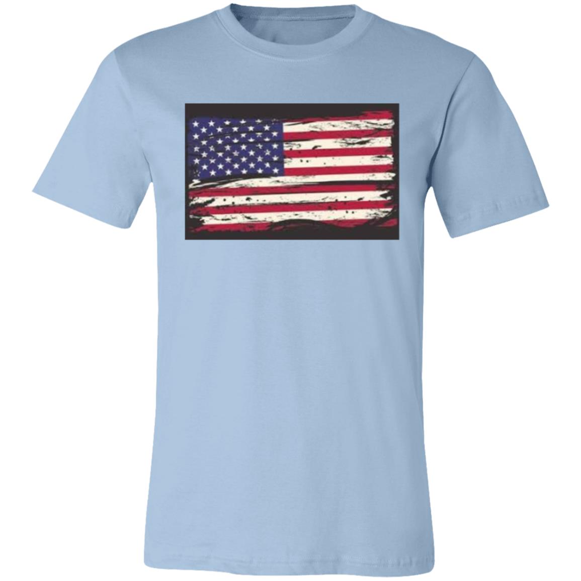 American Flag -- Unisex Jersey Short-Sleeve T-Shirt