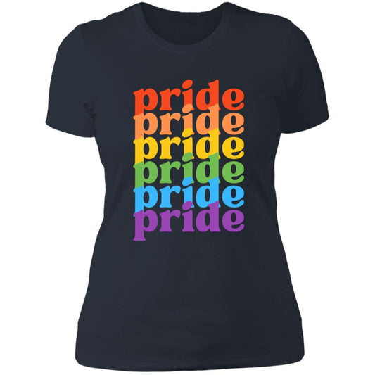 Pride, Pride, Pride -- Ladies' Boyfriend T-Shirt