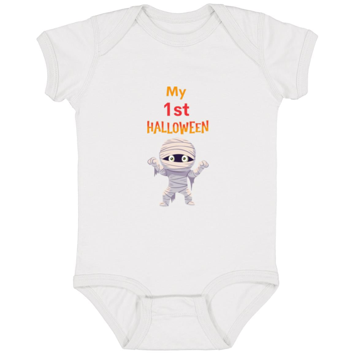 1st Halloween Mummy -- Infant Fine Jersey Bodysuit