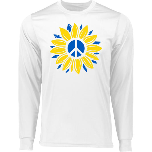 Peace flower t-shirt 788 Long Sleeve Moisture-Wicking Tee