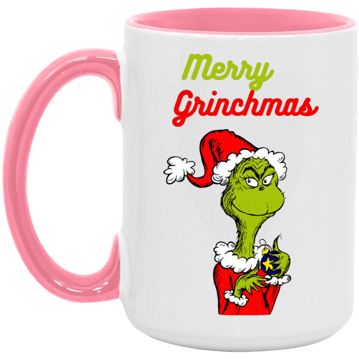 Merry Grinchmas 2 -- 15oz Accent Mug