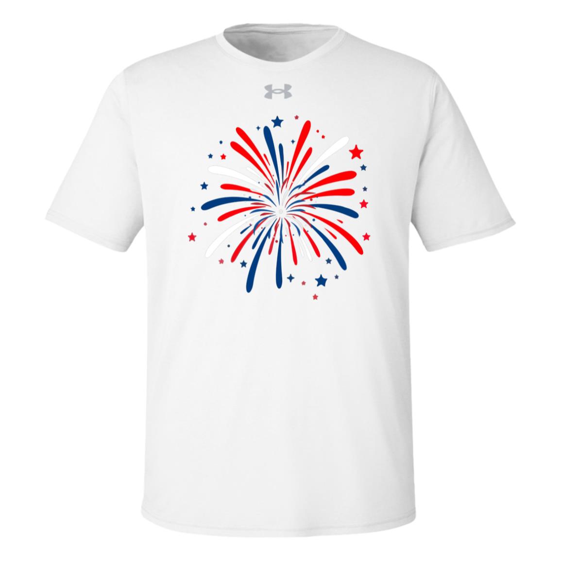 4th of July Firework -- Under Armour Team Tech Tee