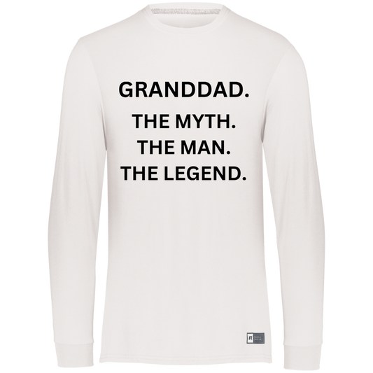 Granddad the Myth 64LTTM Essential Dri-Power Long Sleeve Tee