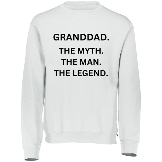 Granddad the Myth 698HBM Dri-Power Fleece Crewneck Sweatshirt