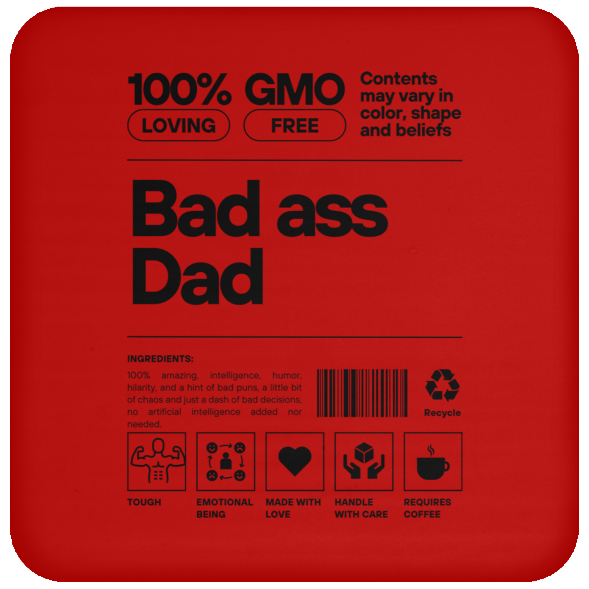 Bad Ass Dad -- Coaster