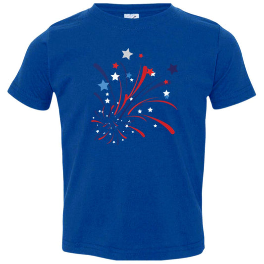 4th of July Firework -- Toddler Jersey T-Shirt