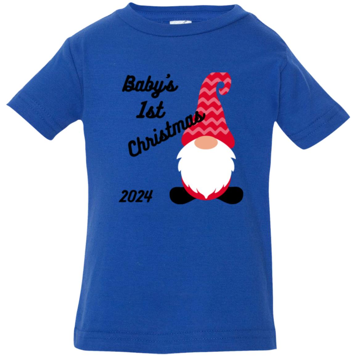 Baby’s 1st Gnome Christmas Ornament -- Infant Jersey T-Shirt