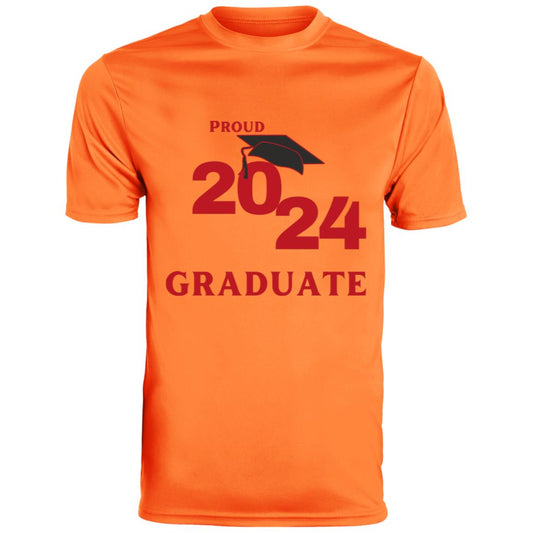 Proud 2024 Graduate -- Men's Moisture-Wicking Tee