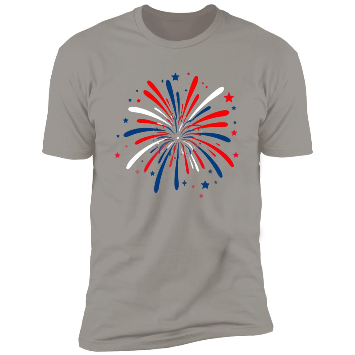 4th of July Firework NL3600 Premium Short Sleeve T-Shirt