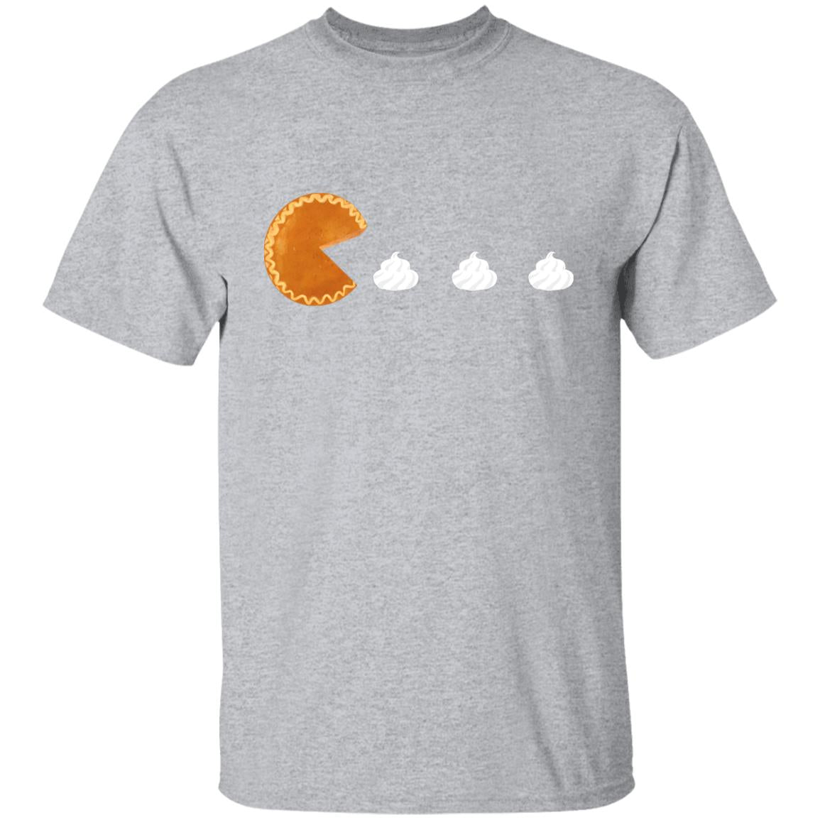 Pumpkin Pac Man -- Youth 5.3 oz 100% Cotton T-Shirt