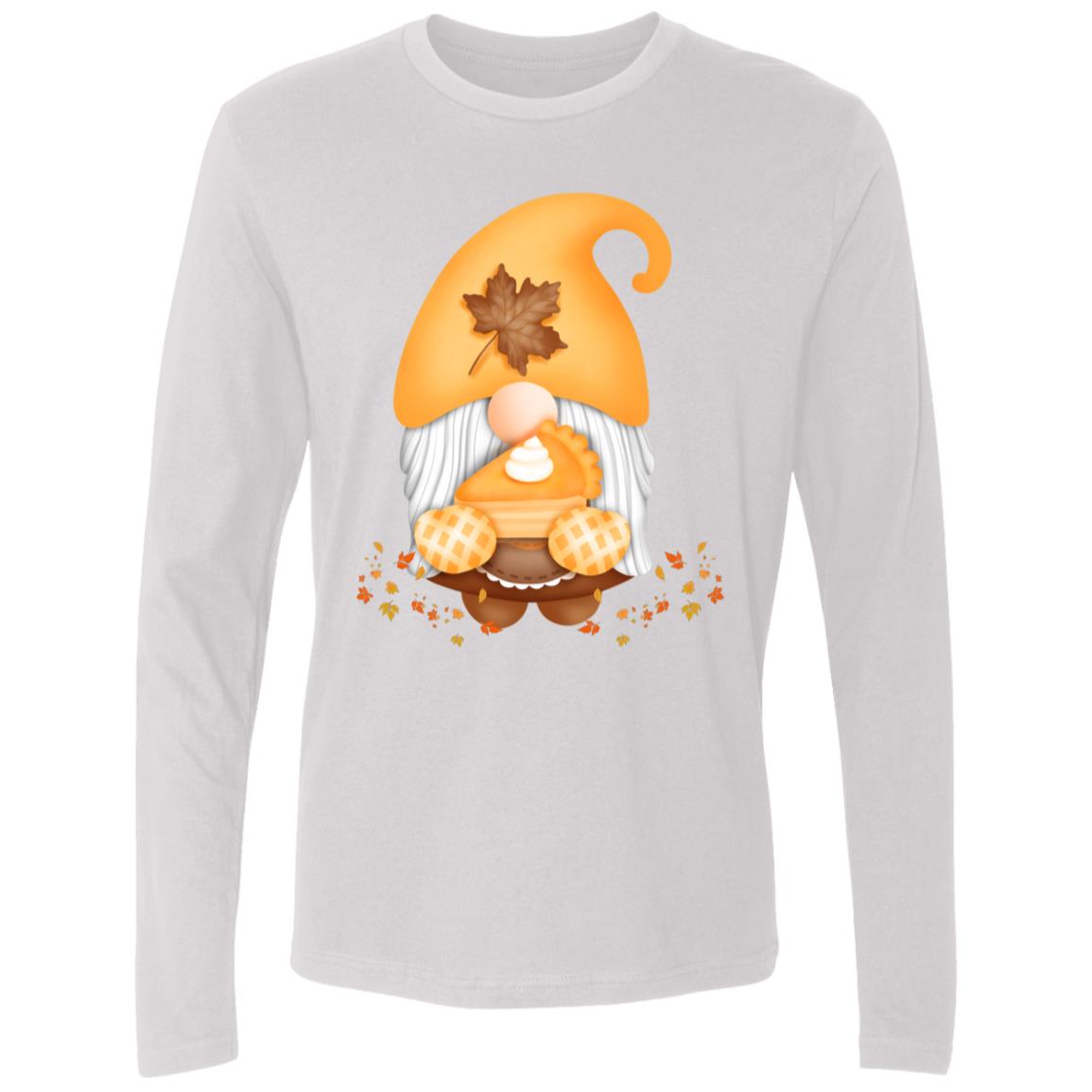 Gnome Pumpkin Pie NL3601 Men's Premium LS