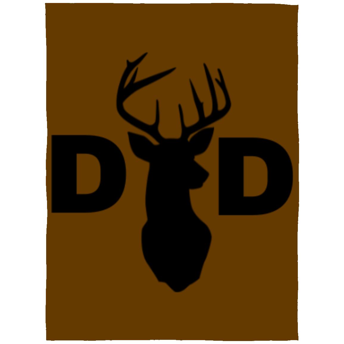 Dad Deer Dad hat FLL Arctic Fleece Blanket 60x80