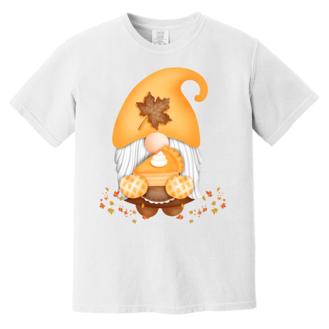 Gnome Pumpkin Pie CC1717 Heavyweight Garment-Dyed T-Shirt