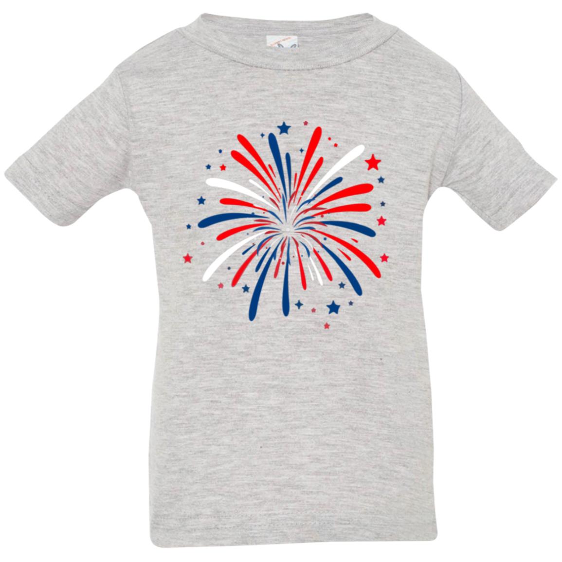 4th of July Firework -- Infant Jersey T-Shirt