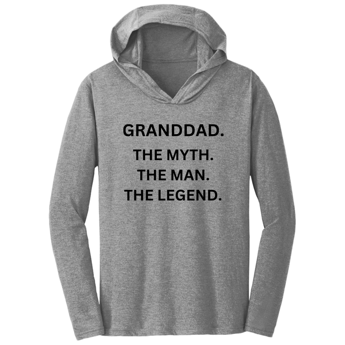 Granddad the Myth DM139 Triblend T-Shirt Hoodie