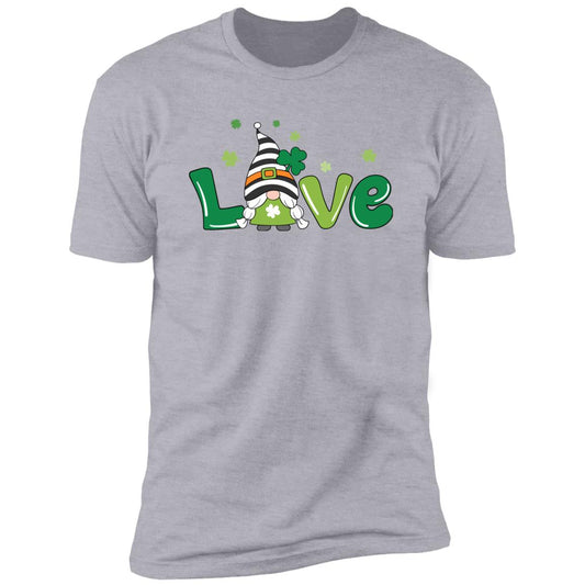 clover love gnome NL3600 Premium Short Sleeve T-Shirt