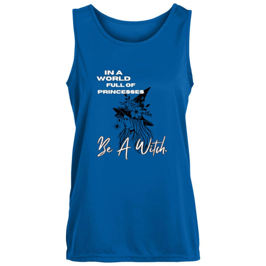 IN A World Full of PRINCESSES CLOSEOUT -- Ladies’ Moisture-Wicking Training Tank